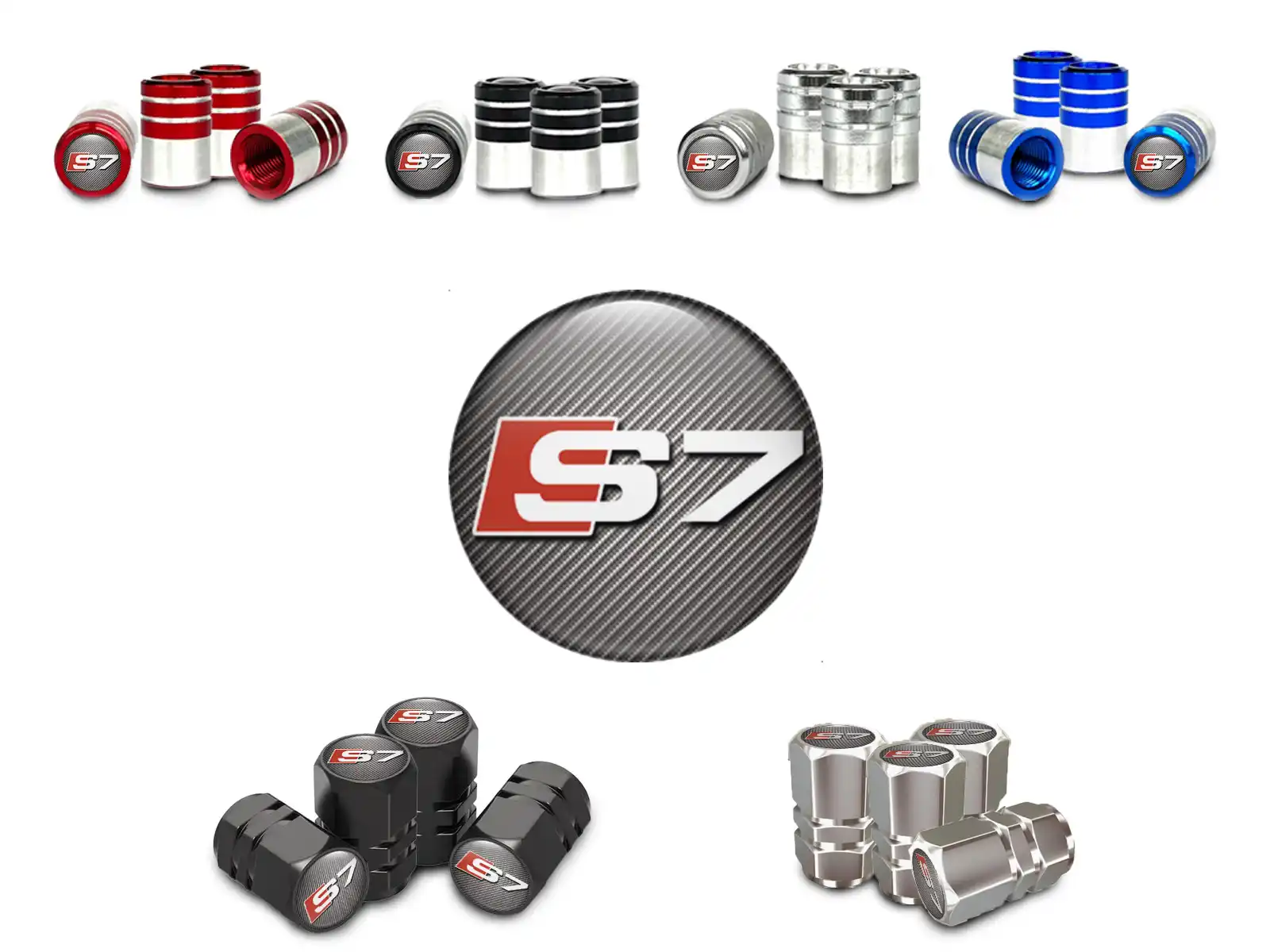 Tyre Valve Caps for Cars Racing Build